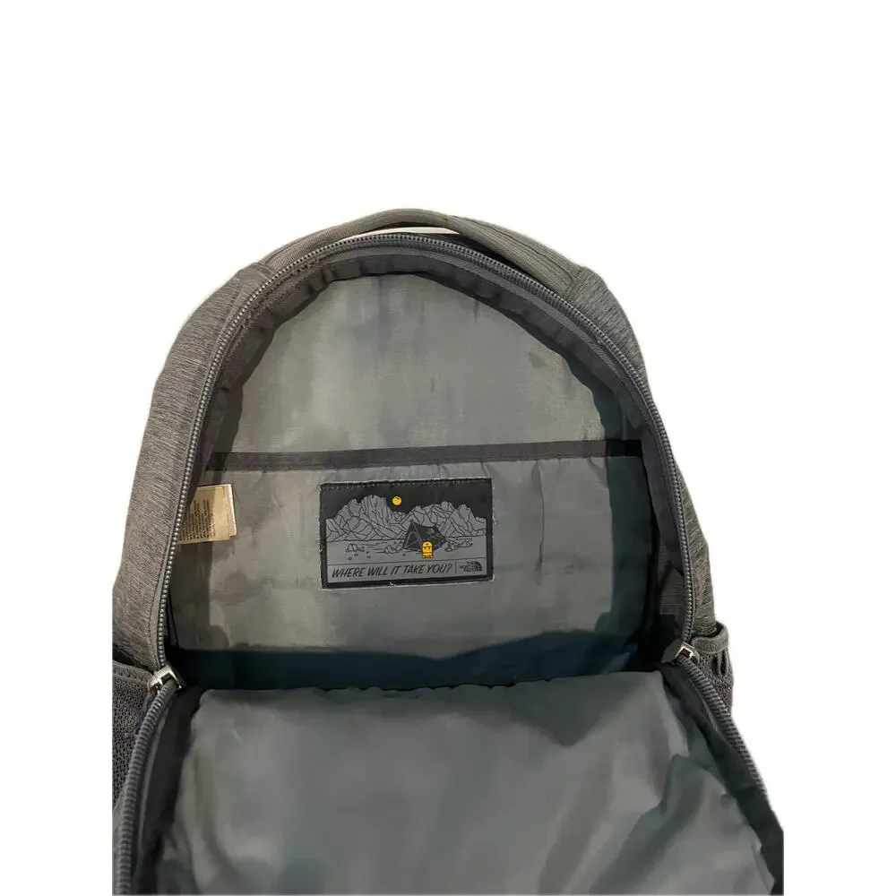 The North Face Jester Gray Black Backpack